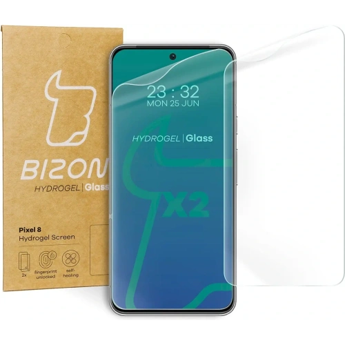 Folia hydrożelowa na ekran Bizon Glass Hydrogel do Pixel 8 [2 PACK]