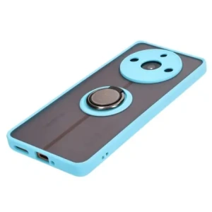 Hurtownia GSM - Bizon Case Hybrid Gyűrű Realme 11 Pro / 11 Pro+ füstös színben, világoskék kerettel - BIZ2390 - {ean13} - Hurt
