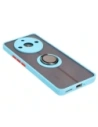 Hurtownia GSM - Bizon Case Hybrid Ring Realme 11 Pro / 11 Pro+ rauchig mit einem hellblauen Rahmen - BIZ2390 - {ean13} - Hurt