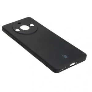 Etui Bizon Case Silicone Sq do Realme 11 Pro / 11 Pro+ czarne