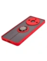 Bizon Case Hybrid Ring Realme 11 Pro / 11 Pro+ smoky with a red frame