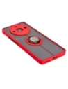 Bizon Case Hybrid Ring Realme 11 Pro / 11 Pro+ smoky with a red frame