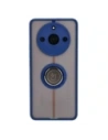 Hurtownia GSM - Bizon Case Hybrid Ring Realme 11 Pro / 11 Pro+ rauchig mit einem navyblauen Rahmen - BIZ2393 - {ean13} - Hurt