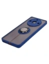 Hurtownia GSM - Bizon Case Hybrid Gyűrű Realme 11 Pro / 11 Pro+ füstös színben, tengerészkék kerettel - BIZ2393 - {ean13} - Hurt