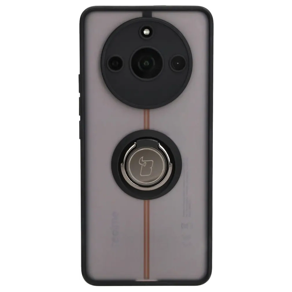 Hurtownia GSM - Bizon Case Hybrid Gyűrű Realme 11 Pro / 11 Pro+ füstös fekete kerettel - BIZ2395 - {ean13} - Hurt