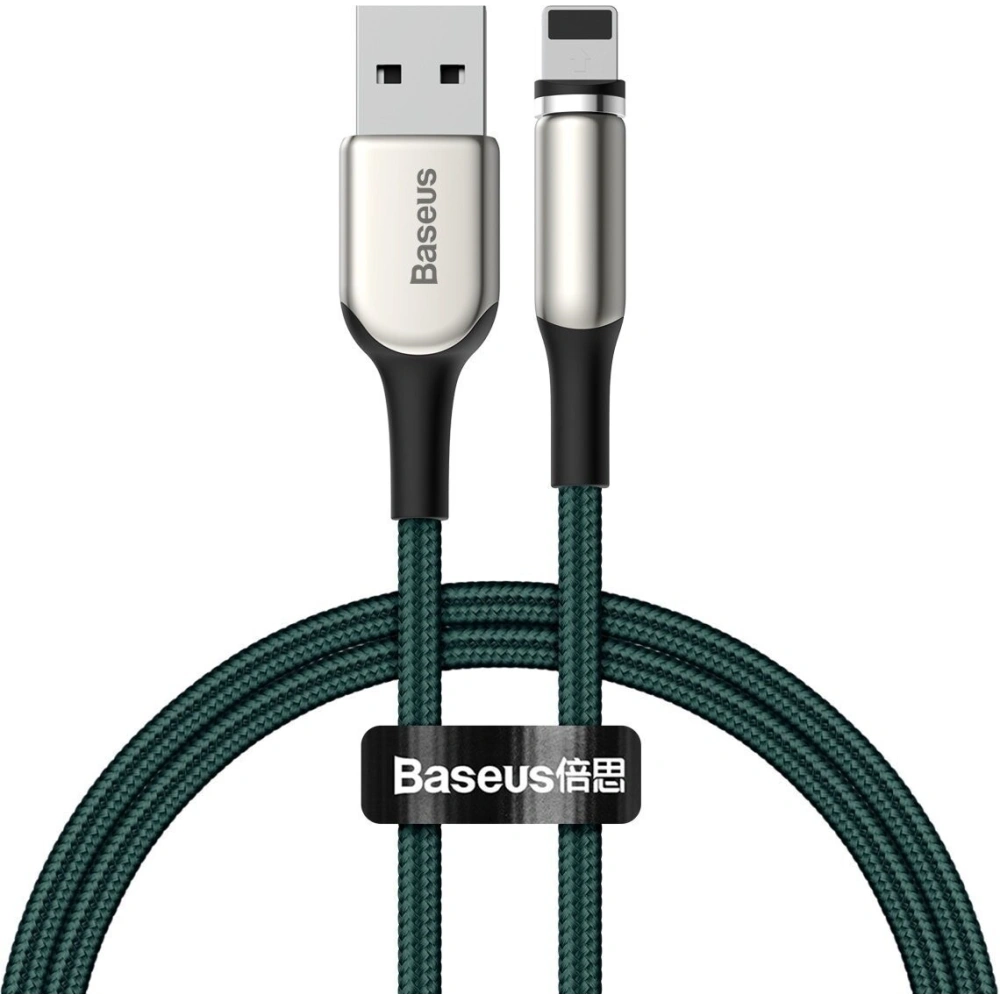 Hurtownia GSM - Magnetisches Lightning-Kabel Baseus Zinc 2A 1m (grün) - BSU1350GRN[VERIFY] - {ean13} - Hurt