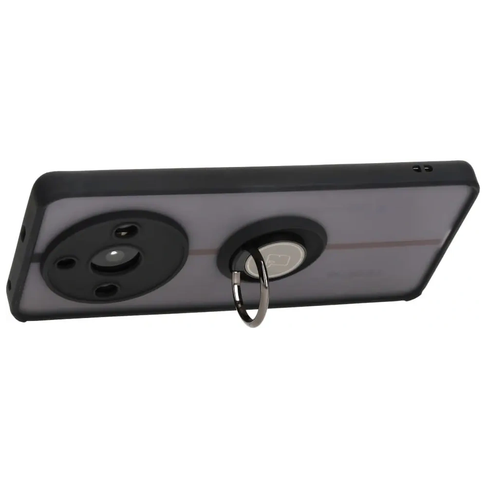 Hurtownia GSM - Bizon Case Hybrid Gyűrű Realme 11 Pro / 11 Pro+ füstös fekete kerettel - BIZ2395 - {ean13} - Hurt
