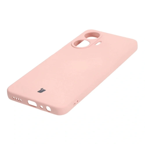 Etui Bizon Case Silicone do Realme C55 jasnoróżowe