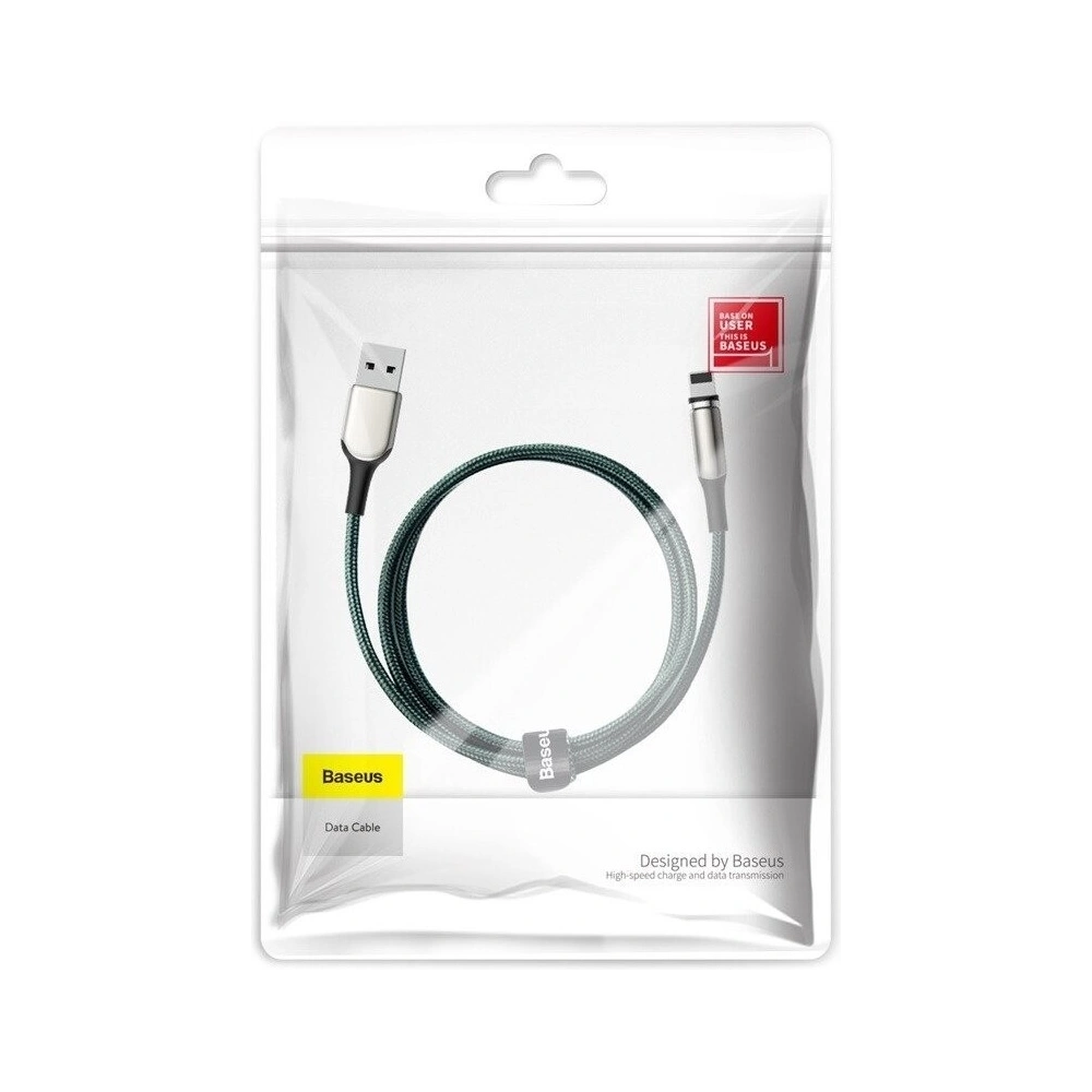 Hurtownia GSM - Magnetisches Lightning-Kabel Baseus Zinc 2A 1m (grün) - BSU1350GRN[VERIFY] - {ean13} - Hurt