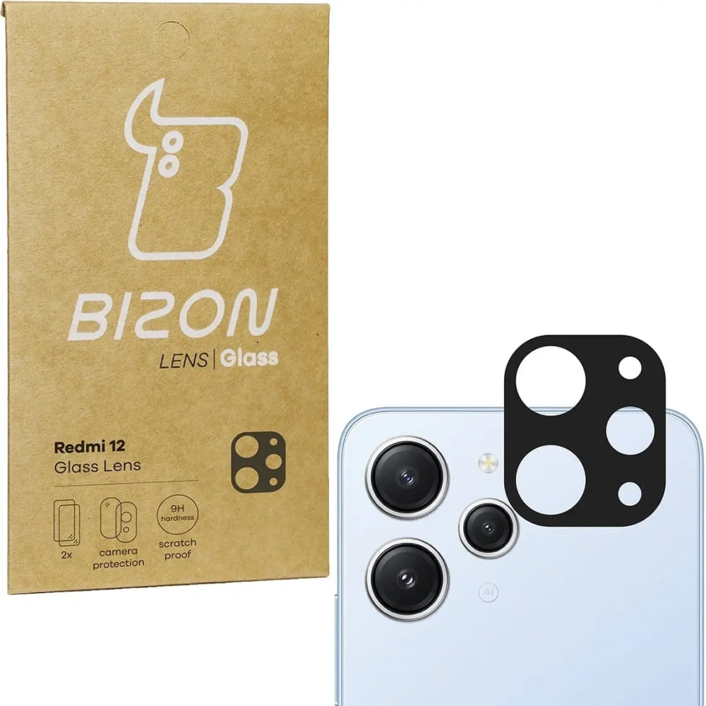 Hurtownia GSM - Bizon-Glaslinse Redmi 12 [2 PACK] - BIZ2398 - {ean13} - Hurt