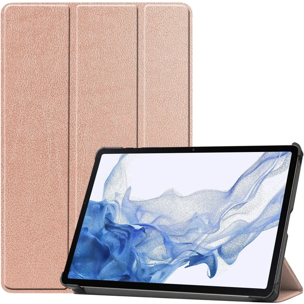Hurtownia GSM - Etui Bizon Case Tab Croc do Samsung Galaxy Tab S9 růžovo-zlaté - BIZ2399 - {ean13} - Hurt