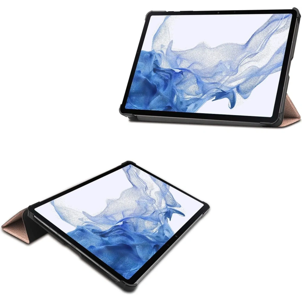 Hurtownia GSM - Etui Bizon Case Tab Croc do Samsung Galaxy Tab S9 růžovo-zlaté - BIZ2399 - {ean13} - Hurt
