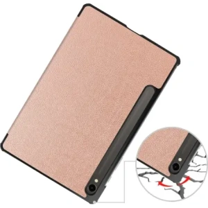Hurtownia GSM - Etui Bizon Case Tab Croc do Samsung Galaxy Tab S9 różowozłote - BIZ2399 - {ean13} - Hurt