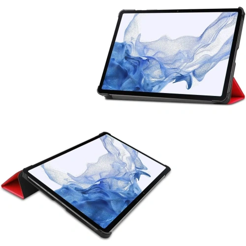 Etui Bizon Case Tab Croc do Samsung Galaxy Tab S9 czerwone