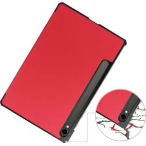 Hurtownia GSM - Bizon Case Tab Croc Samsung Galaxy Tab S9 piros - BIZ2401 - {ean13} - Hurt