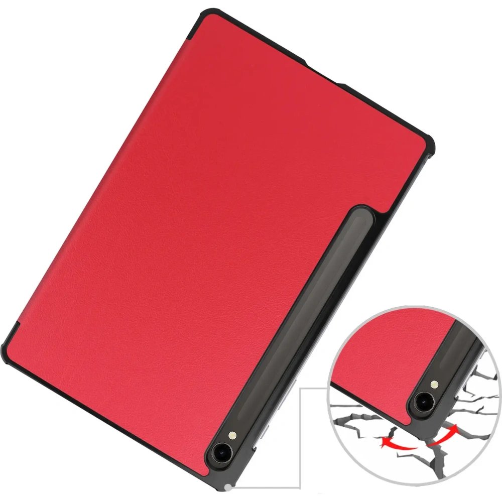 Hurtownia GSM - Etui Bizon Case Tab Croc do Samsung Galaxy Tab S9 červené - BIZ2401 - {ean13} - Hurt