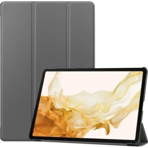 Hurtownia GSM - Etui Bizon Case Tab Croc do Samsung Galaxy Tab S10 Plus / S9 Plus šedé - BIZ2403 - {ean13} - Hurt
