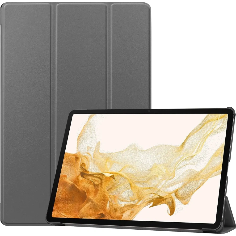 Hurtownia GSM - Etui Bizon Case Tab Croc do Samsung Galaxy Tab S10 Plus / S9 Plus šedé - BIZ2403 - {ean13} - Hurt