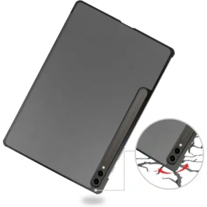 Wholesale Bizon Case Tab Croc Samsung Galaxy Tab S10 Plus / S9 Plus grey - BIZ2403 - {ean13} - Hurt