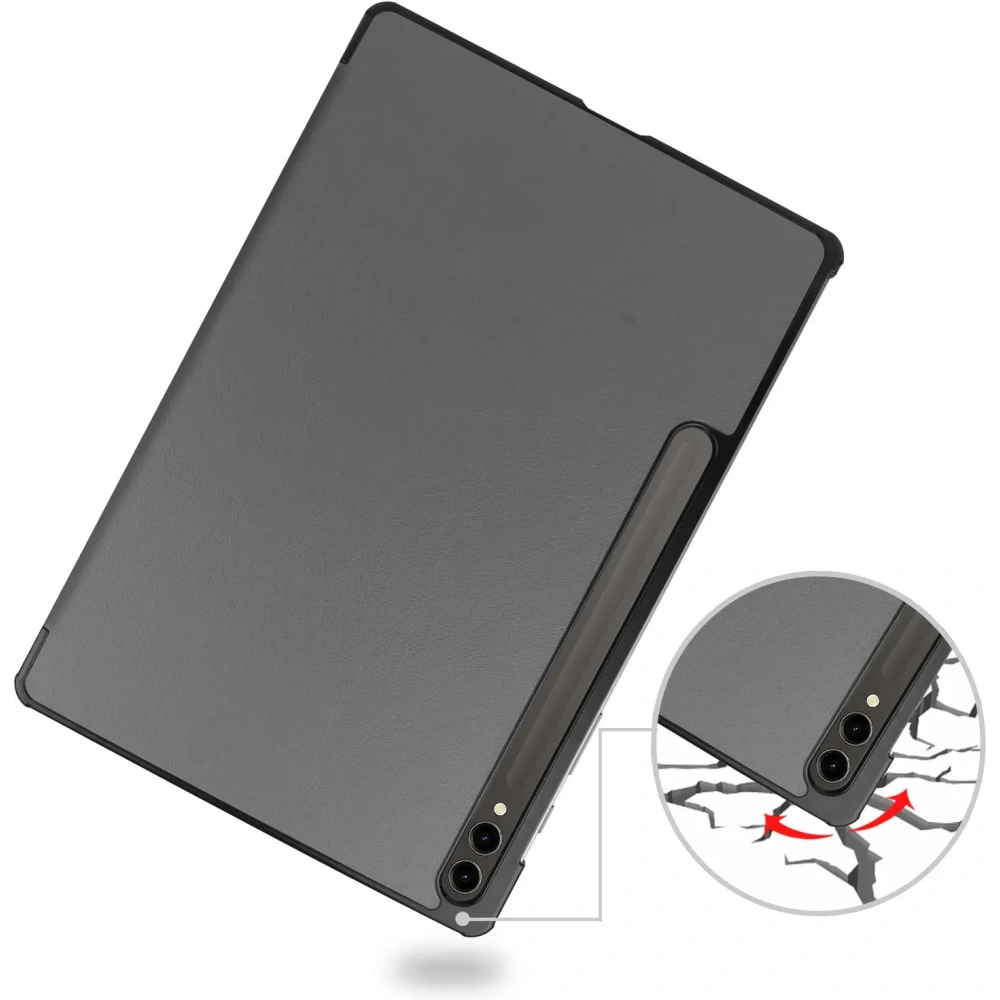 Hurtownia GSM - Etui Bizon Case Tab Croc do Samsung Galaxy Tab S10 Plus / S9 Plus šedé - BIZ2403 - {ean13} - Hurt