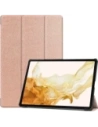 Bizon Case Tab Croc Samsung Galaxy Tab S10 Plus / S9 Plus roségold