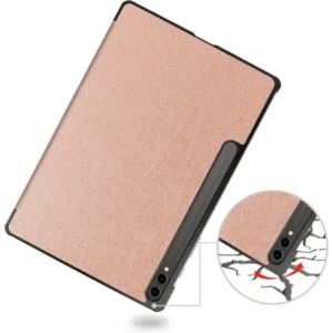 Wholesale Bizon Case Tab Croc Samsung Galaxy Tab S10 Plus / S9 Plus rose gold - BIZ2405 - {ean13} - Hurt