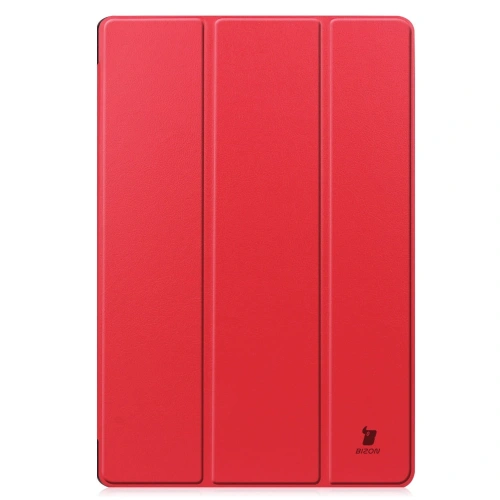 Etui Bizon Case Tab Croc do Samsung Galaxy Tab S10 Plus / S9 Plus czerwone