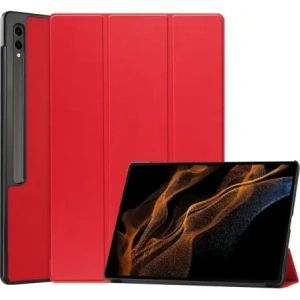 Hurtownia GSM - Bizon Case Tab Croc Samsung Galaxy Tab S10 Ultra / S9 Ultra piros - BIZ2407 - {ean13} - Hurt