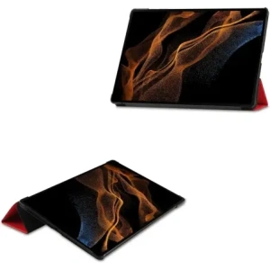 Hurtownia GSM - Bizon Case Tab Croc Samsung Galaxy Tab S10 Ultra / S9 Ultra piros - BIZ2407 - {ean13} - Hurt