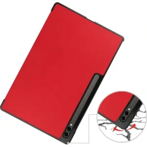 Hurtownia GSM - Bizon Case Tab Croc Samsung Galaxy Tab S10 Ultra / S9 Ultra piros - BIZ2407 - {ean13} - Hurt