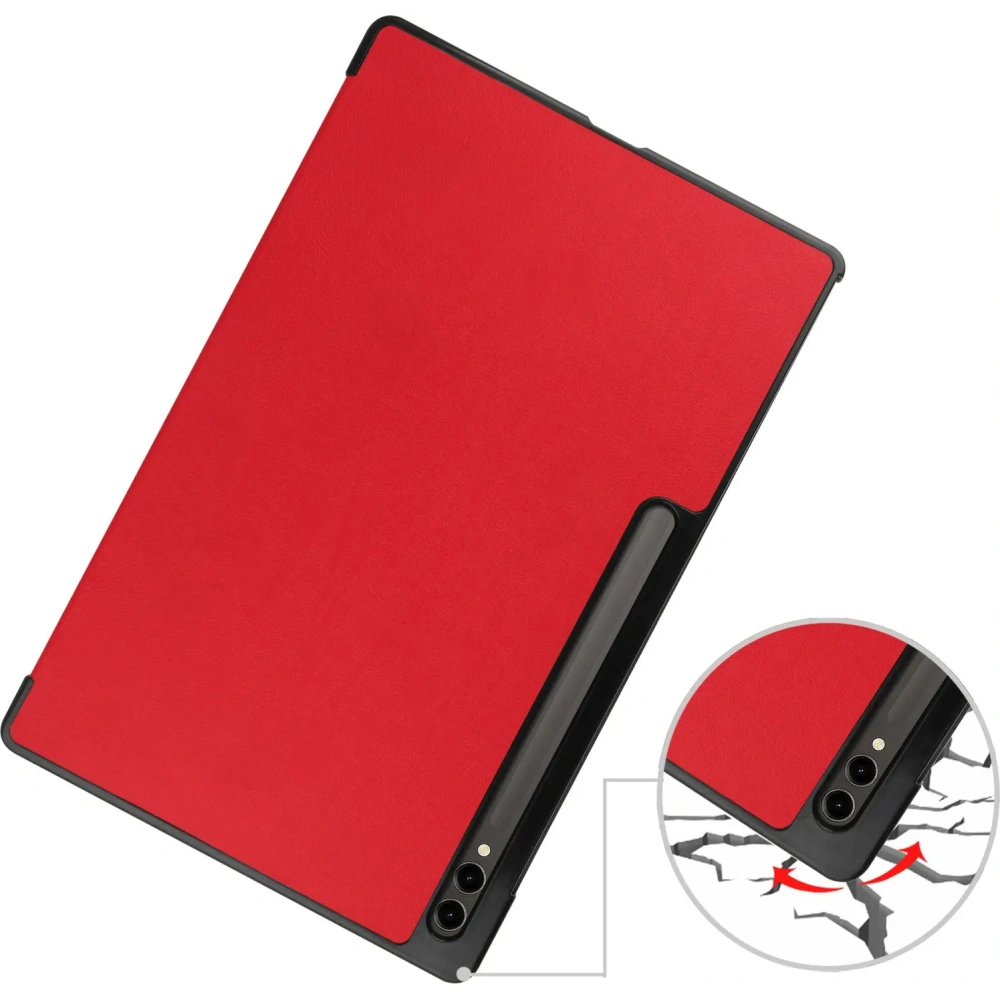 Hurtownia GSM - Etui Bizon Case Tab Croc do Samsung Galaxy Tab S10 Ultra / S9 Ultra červené - BIZ2407 - {ean13} - Hurt