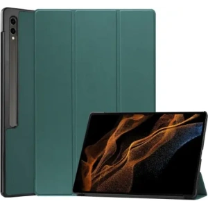 Hurtownia GSM - Bizon Case Tab Croc Samsung Galaxy Tab S10 Ultra / S9 Ultra sötétzöld - BIZ2408 - {ean13} - Hurt