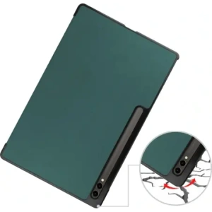 Hurtownia GSM - Bizon Case Tab Croc Samsung Galaxy Tab S10 Ultra / S9 Ultra sötétzöld - BIZ2408 - {ean13} - Hurt