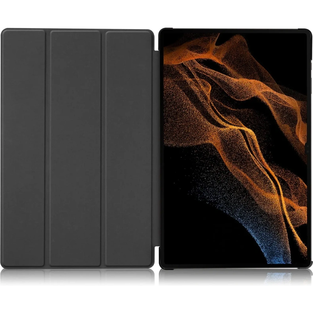 Hurtownia GSM - Etui Bizon Case Tab Croc do Samsung Galaxy Tab S10 Ultra / S9 Ultra tmavě zelené - BIZ2408 - {ean13} - Hurt