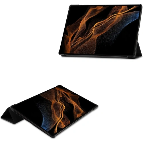 Etui Bizon Case Tab Croc do Samsung Galaxy Tab S10 Ultra / S9 Ultra czarne