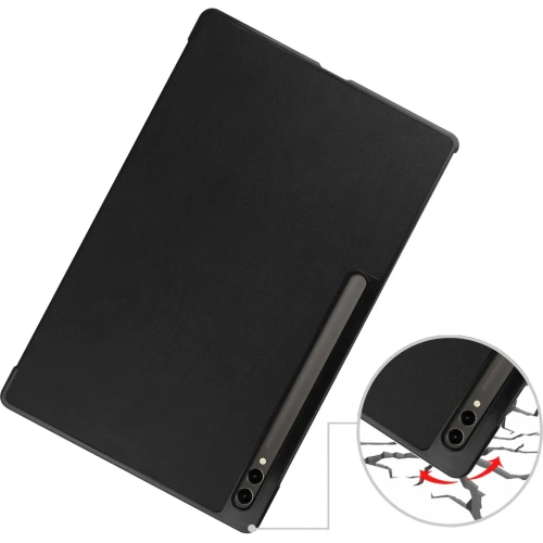 Etui Bizon Case Tab Croc do Samsung Galaxy Tab S10 Ultra / S9 Ultra czarne