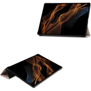 Hurtownia GSM - Bizon Case Tab Croc Samsung Galaxy Tab S10 Ultra / S9 Ultra rózsaarany - BIZ2410 - {ean13} - Hurt
