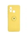 Hurtownia GSM - Bizon Case szilikon gyűrű Sq Xiaomi Redmi 12C sárga - BIZ2411 - {ean13} - Hurt