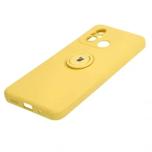 Hurtownia GSM - Bizon Case Inel din Silicon Sq Xiaomi Redmi 12C galben - BIZ2411 - {ean13} - Hurt