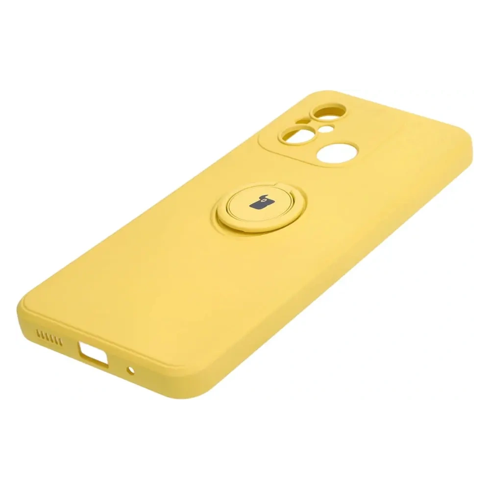 Hurtownia GSM - Bizon Case szilikon gyűrű Sq Xiaomi Redmi 12C sárga - BIZ2411 - {ean13} - Hurt