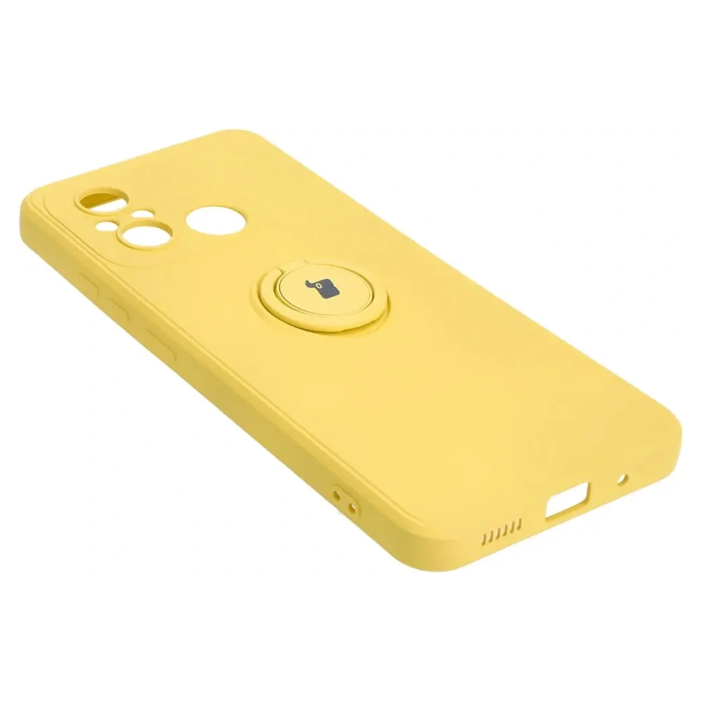 Hurtownia GSM - Bizon Case szilikon gyűrű Sq Xiaomi Redmi 12C sárga - BIZ2411 - {ean13} - Hurt