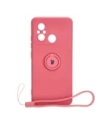 Bizon Case Silikonring Sq Xiaomi Redmi 12C schmutzig pink