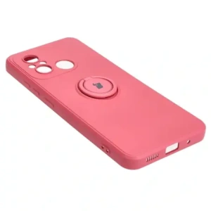 Hurtownia GSM - Bizon Case Silicone Ring Sq Xiaomi Redmi 12C roz murdar - BIZ2412 - {ean13} - Hurt