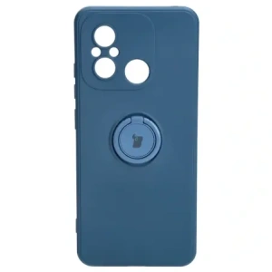 Hurtownia GSM - Etui Bizon Case Silicone Ring Sq do Xiaomi Redmi 12C modré - BIZ2413 - {ean13} - Hurt