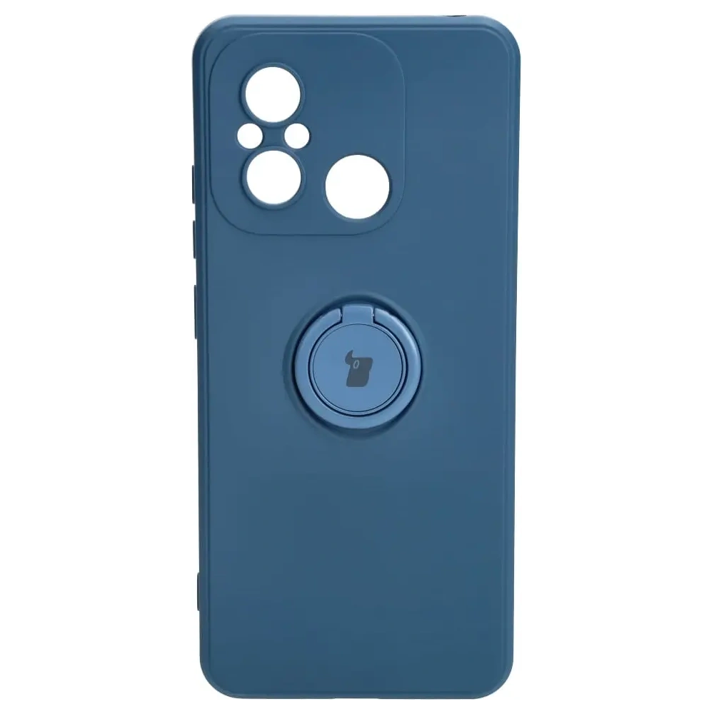 Wholesale Bizon Case Silicone Ring Sq Xiaomi Redmi 12C navy blue - BIZ2413 - {ean13} - Hurt