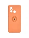 Hurtownia GSM - Caz Bizon Inel din Silicon Sq Xiaomi Redmi 12C portocaliu - BIZ2414 - {ean13} - Hurt