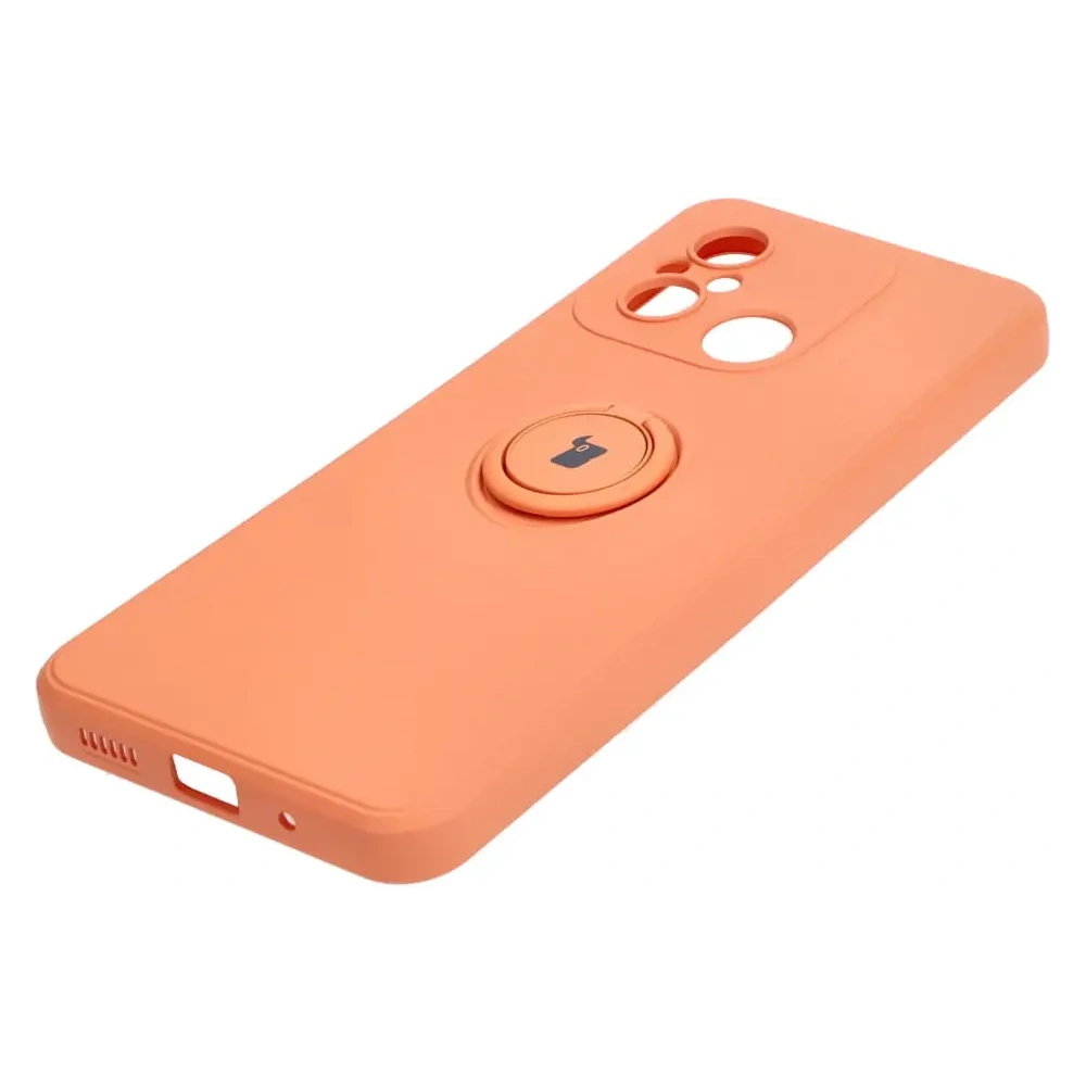 Hurtownia GSM - Caz Bizon Inel din Silicon Sq Xiaomi Redmi 12C portocaliu - BIZ2414 - {ean13} - Hurt