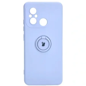 Hurtownia GSM - Etui Bizon Case Silicone Ring Sq do Xiaomi Redmi 12C jasnofialové - BIZ2415 - {ean13} - Hurt