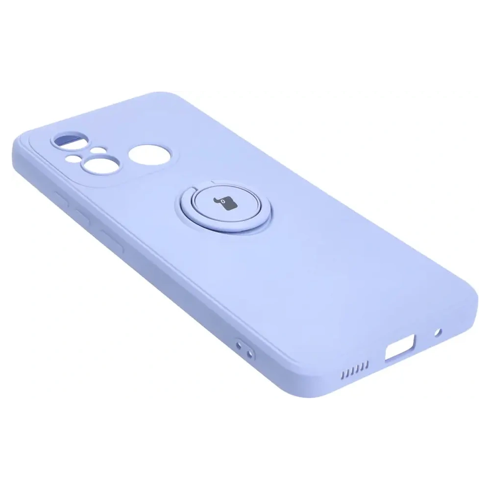 Wholesale Bizon Case Silicone Ring Sq Xiaomi Redmi 12C light purple - BIZ2415 - {ean13} - Hurt