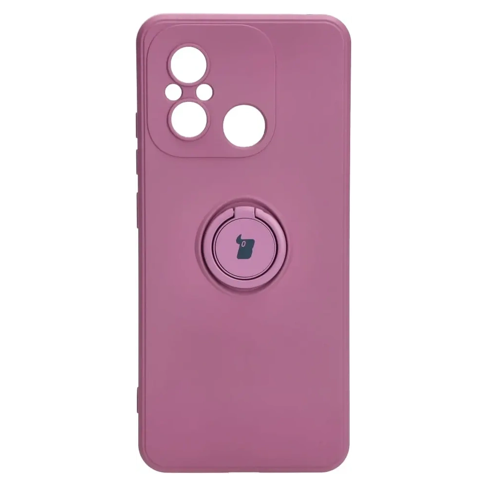 Hurtownia GSM - Bizon Case Szilikon Gyűrű Sq Xiaomi Redmi 12C sötét lila - BIZ2417 - {ean13} - Hurt